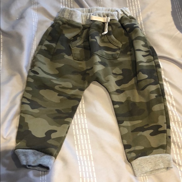 baby camo joggers